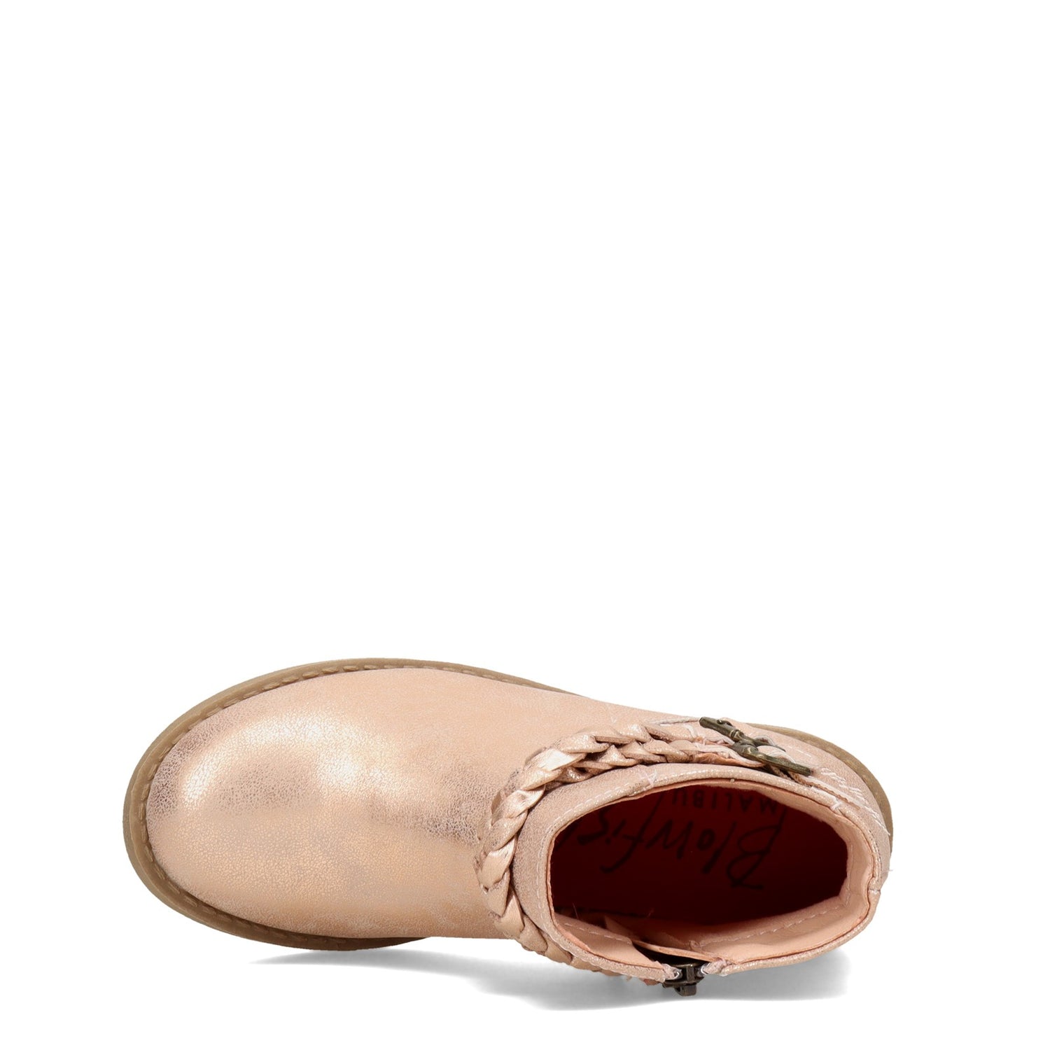 Peltz Shoes  Girl's Blowfish Malibu Karelia-K Boot - Little Kid & Big Kid ROSE GOLD BF-8599BK 636