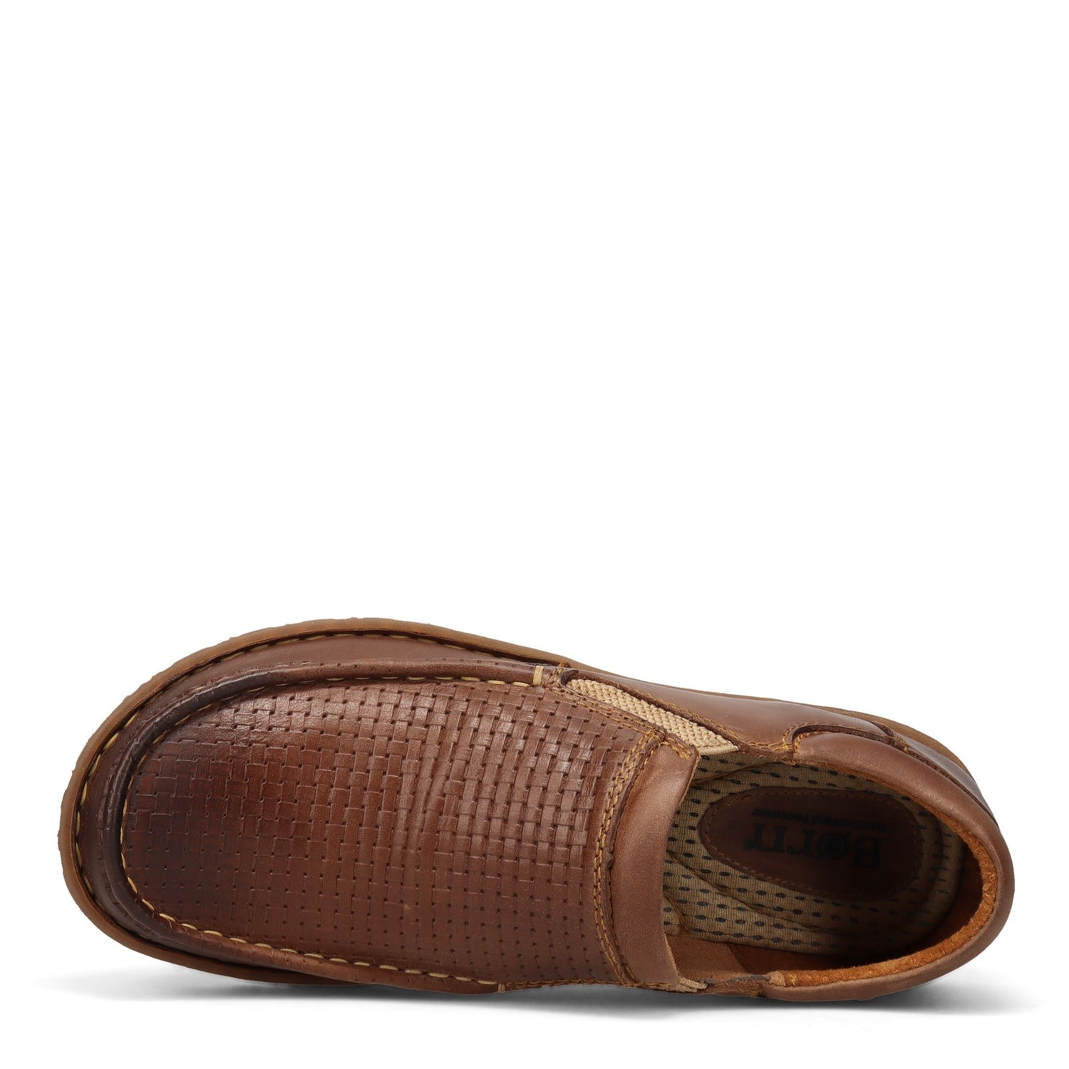 Peltz Shoes  Men's Born Gudmund Slip-On Brown BM0002306