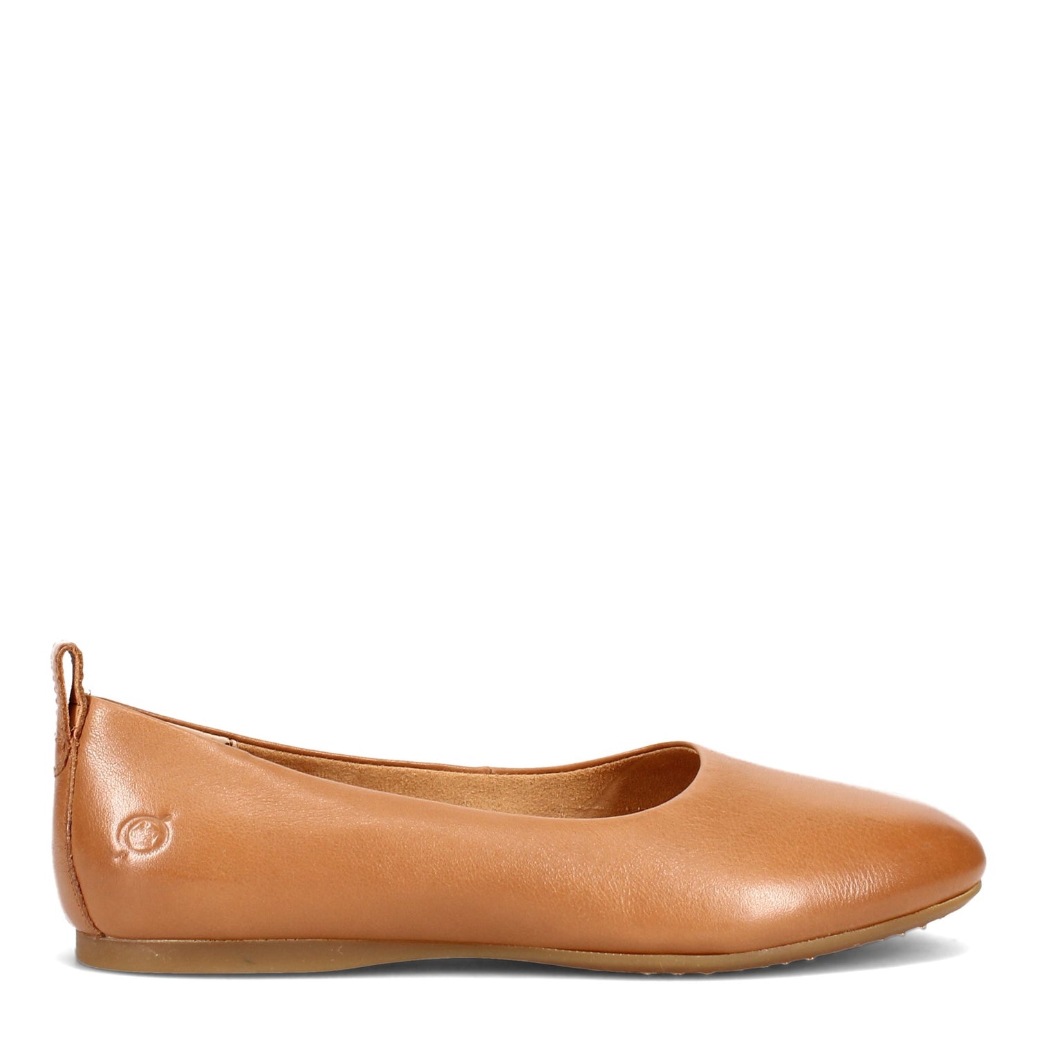 Peltz Shoes  Women's Born Beca Flat Tan BR0018616
