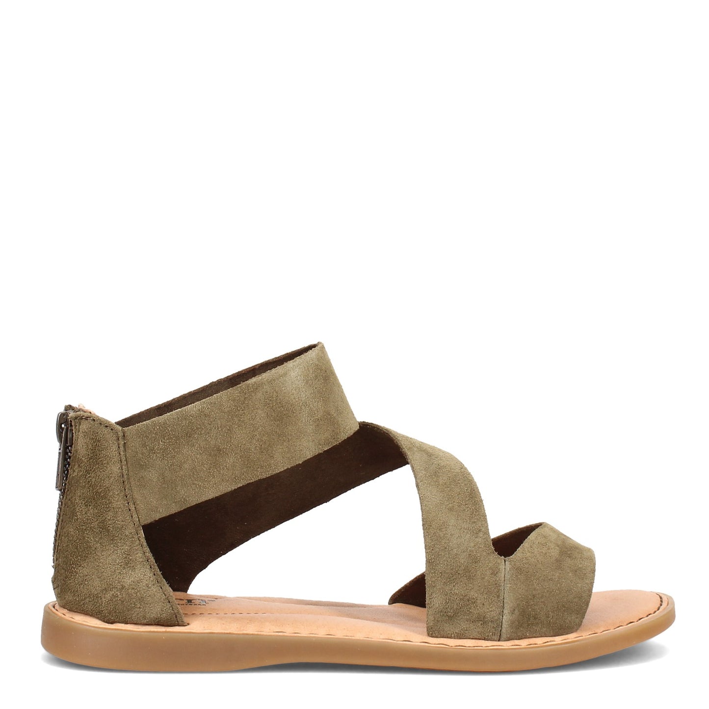 Peltz Shoes  Women's Born Irie Sandal Green BR0019329