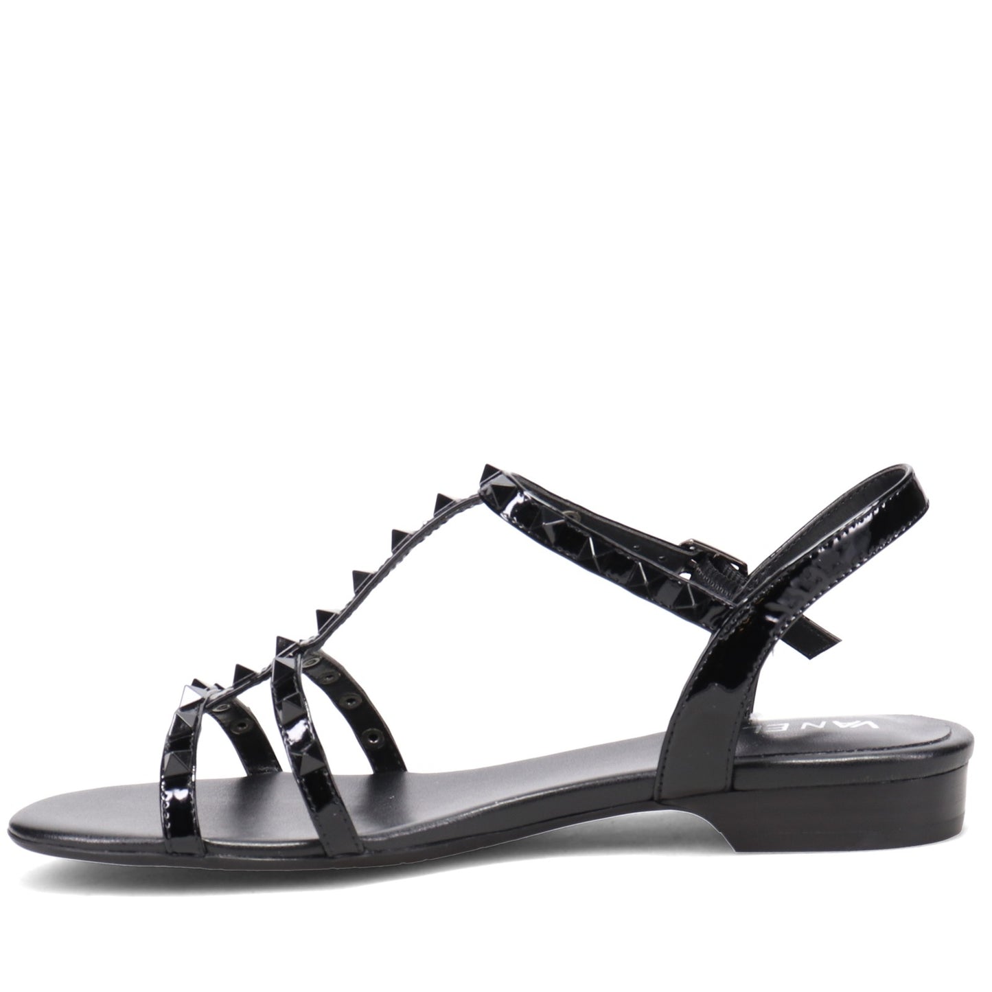 Peltz Shoes  Women's Vaneli Brunel Sandal BLACK BRUNEL-BLACK