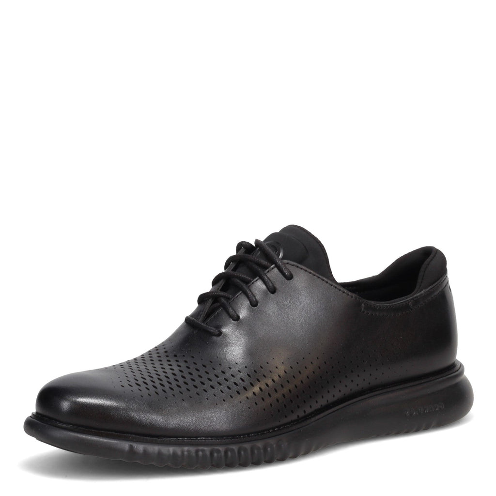 Men's Cole Haan 2.0 ZEROGRAND Laser Oxford BLACK/BLACK C23832