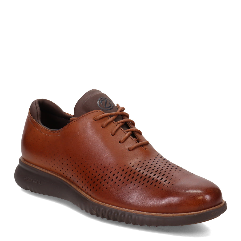 Men's Cole Haan 2.0 ZEROGRAND Laser Oxford TAN/BROWN C25351