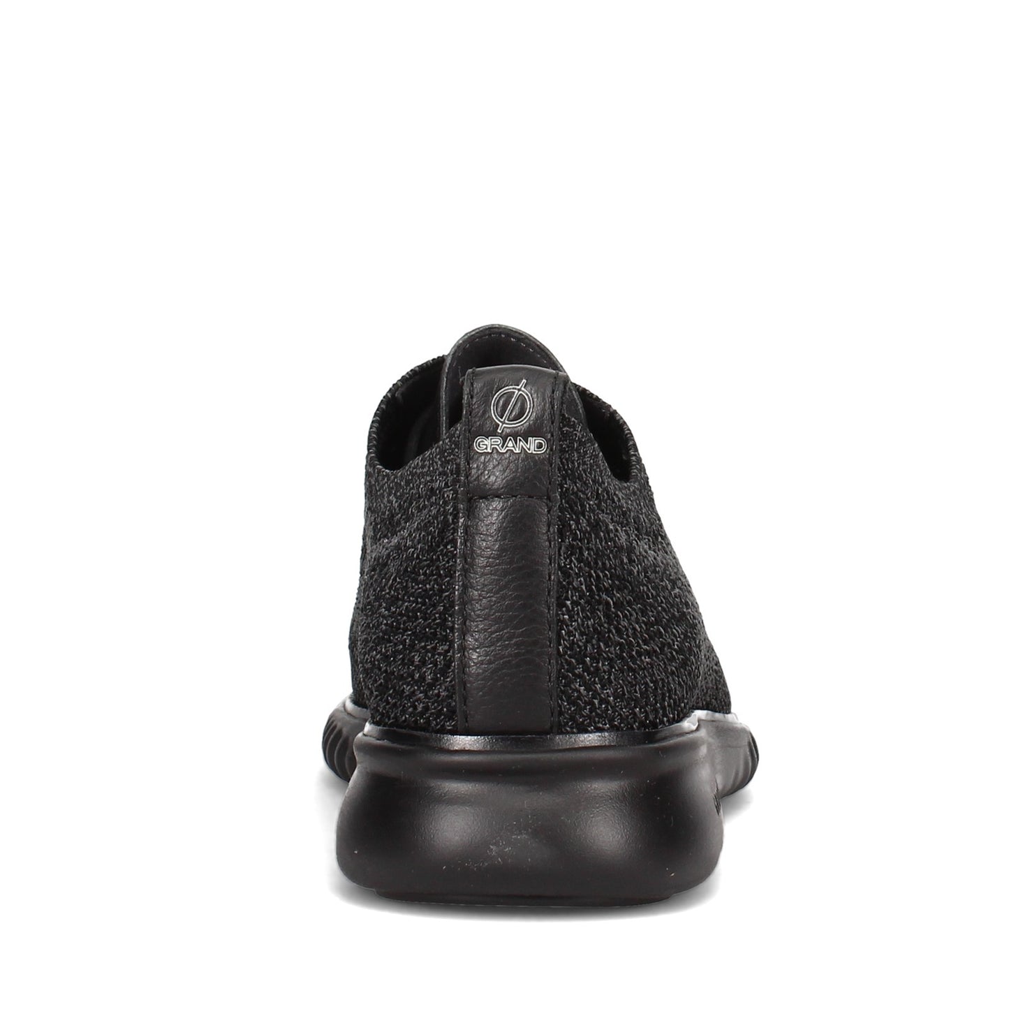 Peltz Shoes  Men's Cole Haan 2.ZER0GRAND Wingtip Oxford BLACK MAGNET C27563