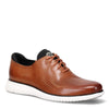 Peltz Shoes  Men's Cole Haan 2.ZEROGRAND Laser Oxford Tan/White C27879