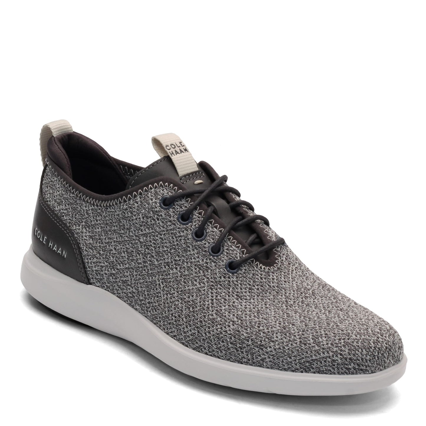 Peltz Shoes  Men's Cole Haan Grand Plus Essex Oxford NUMBUS SILVER GREY C30821