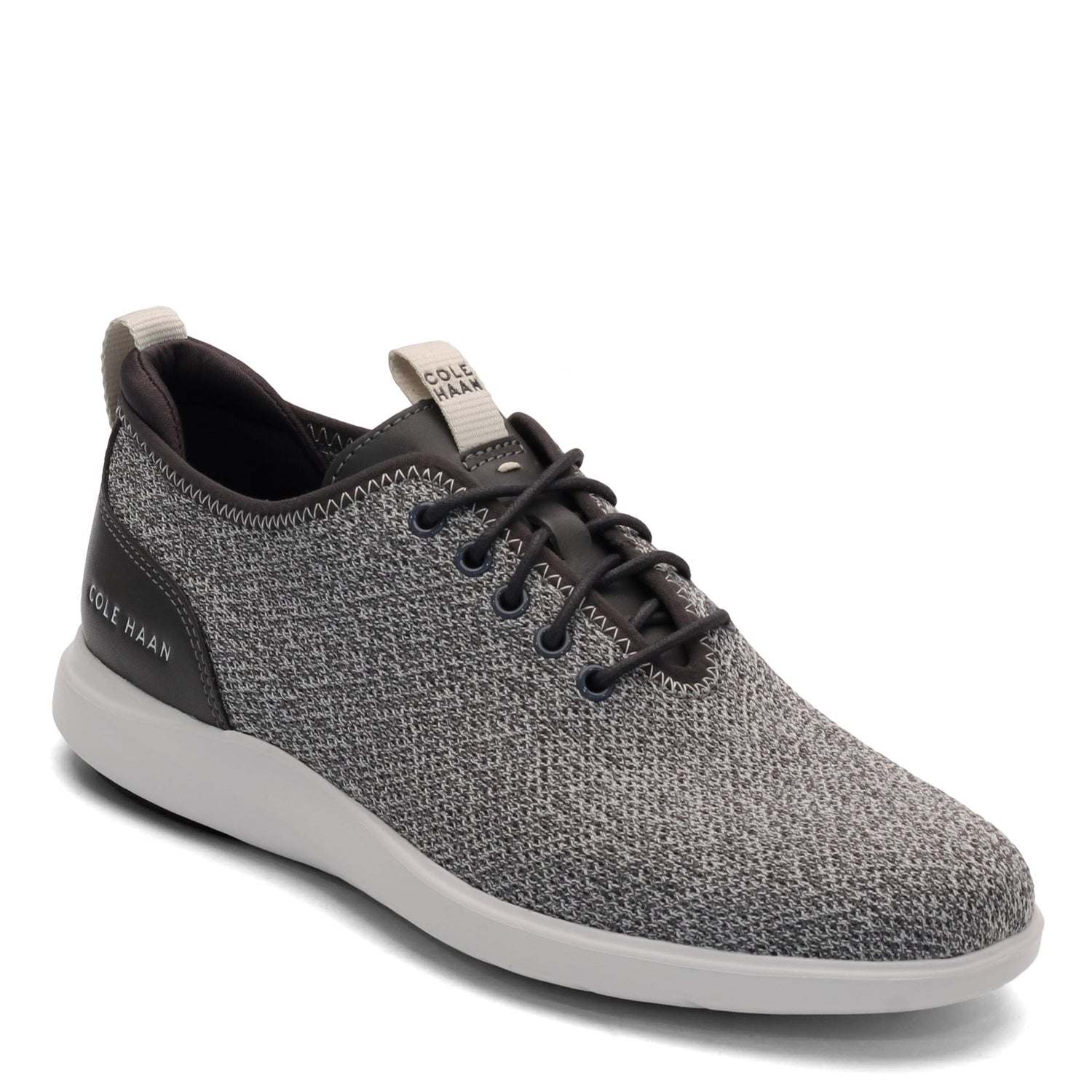Peltz Shoes  Men's Cole Haan Grand Plus Essex Oxford NUMBUS SILVER GREY C30821