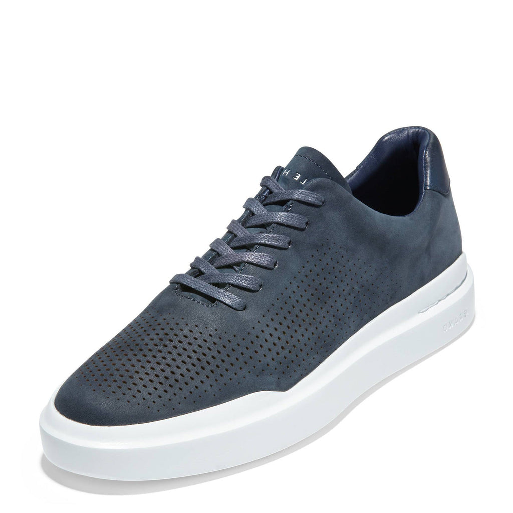 Men's Cole Haan Grandpro Rally Laser Cut Sneaker NAVY INK NUBUCK C31422