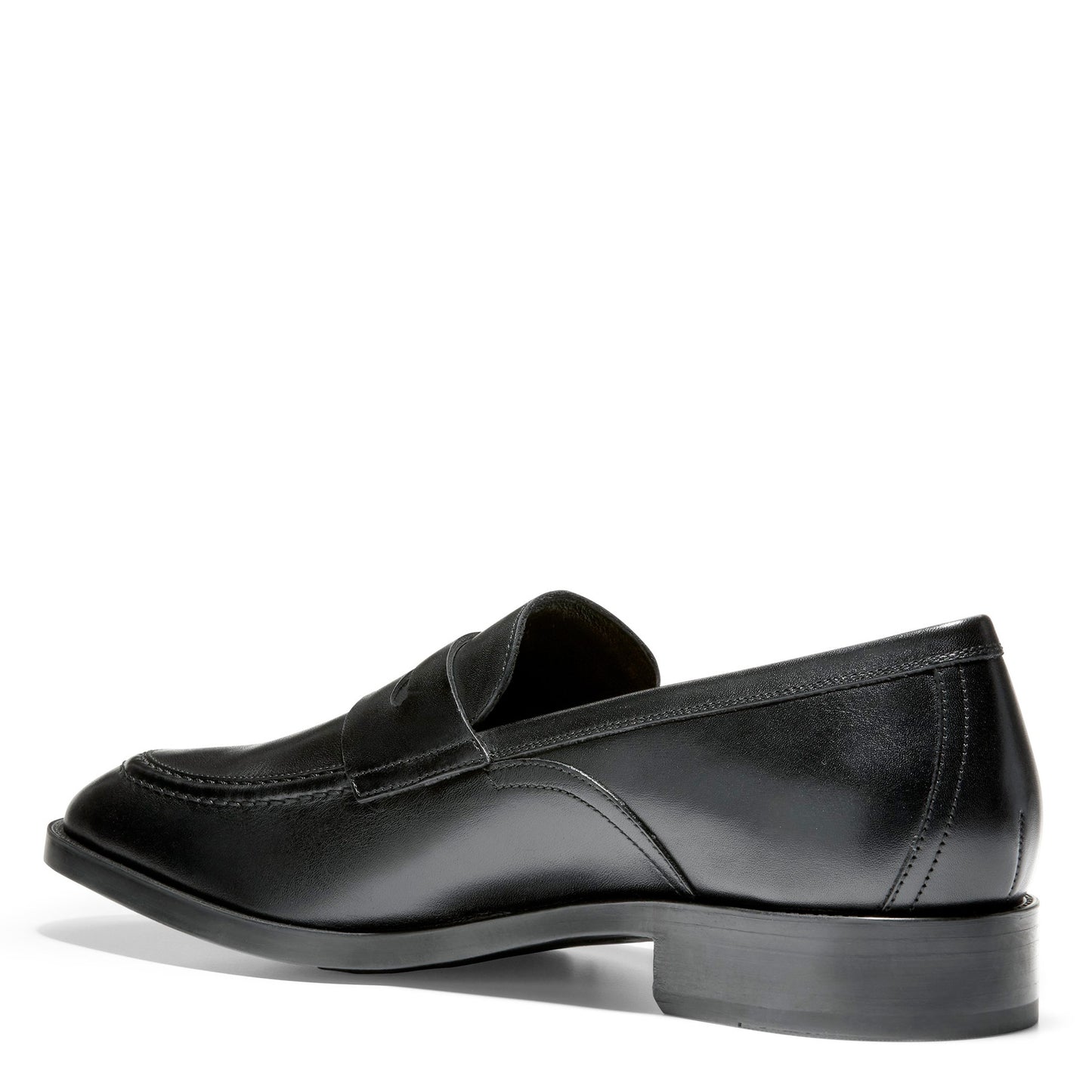 Peltz Shoes  Men's Cole Haan Hawthorne Penny Loafer BLACK C33223