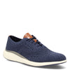 Peltz Shoes  Men's Cole Haan Grand Troy Knit Wingtip Oxford MARINE C33768
