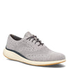 Peltz Shoes  Men's Cole Haan Grand Troy Knit Wingtip Oxford COOL GRAY C33769