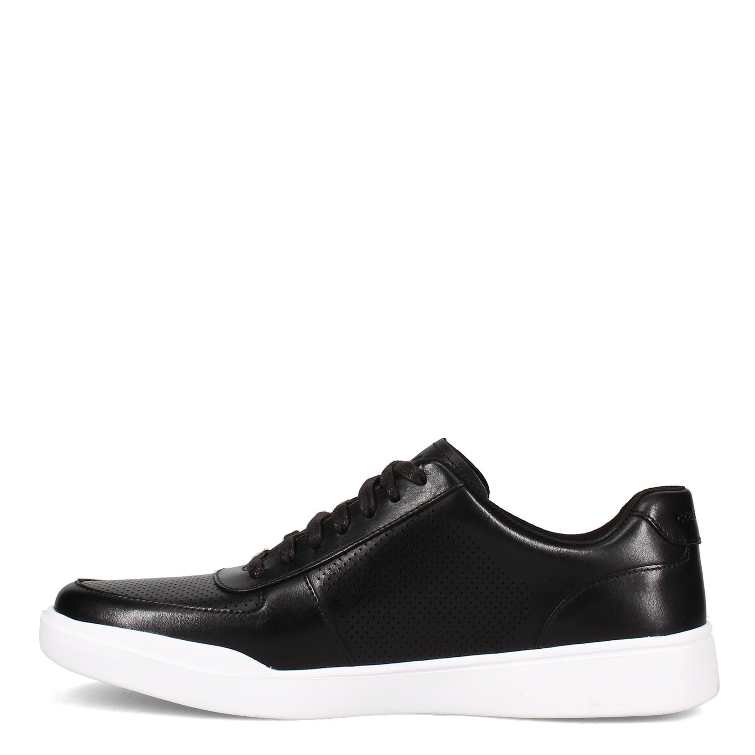 Peltz Shoes  Men's Cole Haan Grand Crosscourt Modern Perf Sneaker BLACK C33977