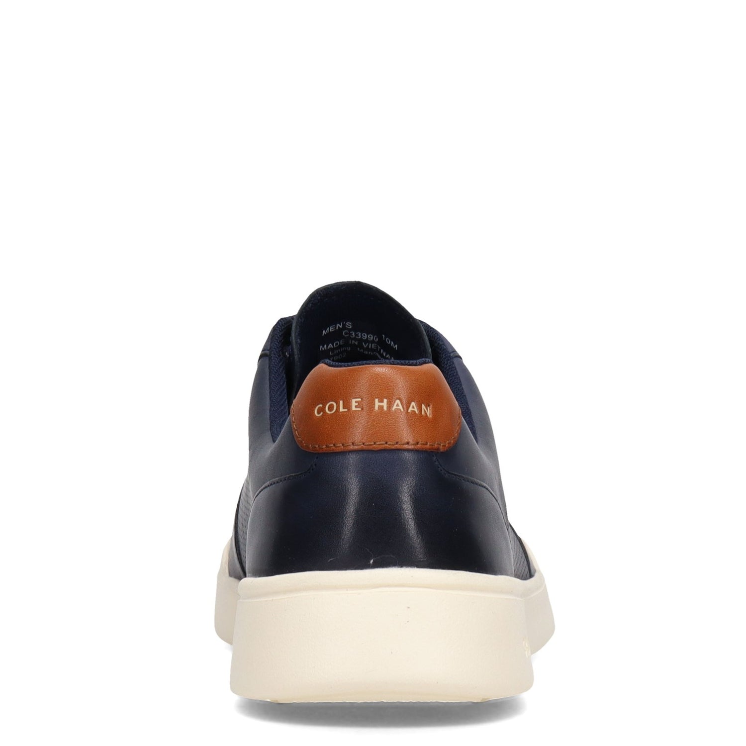 Peltz Shoes  Men's Cole Haan Grand Crosscourt Modern Perf Sneaker PEACOAT C33990