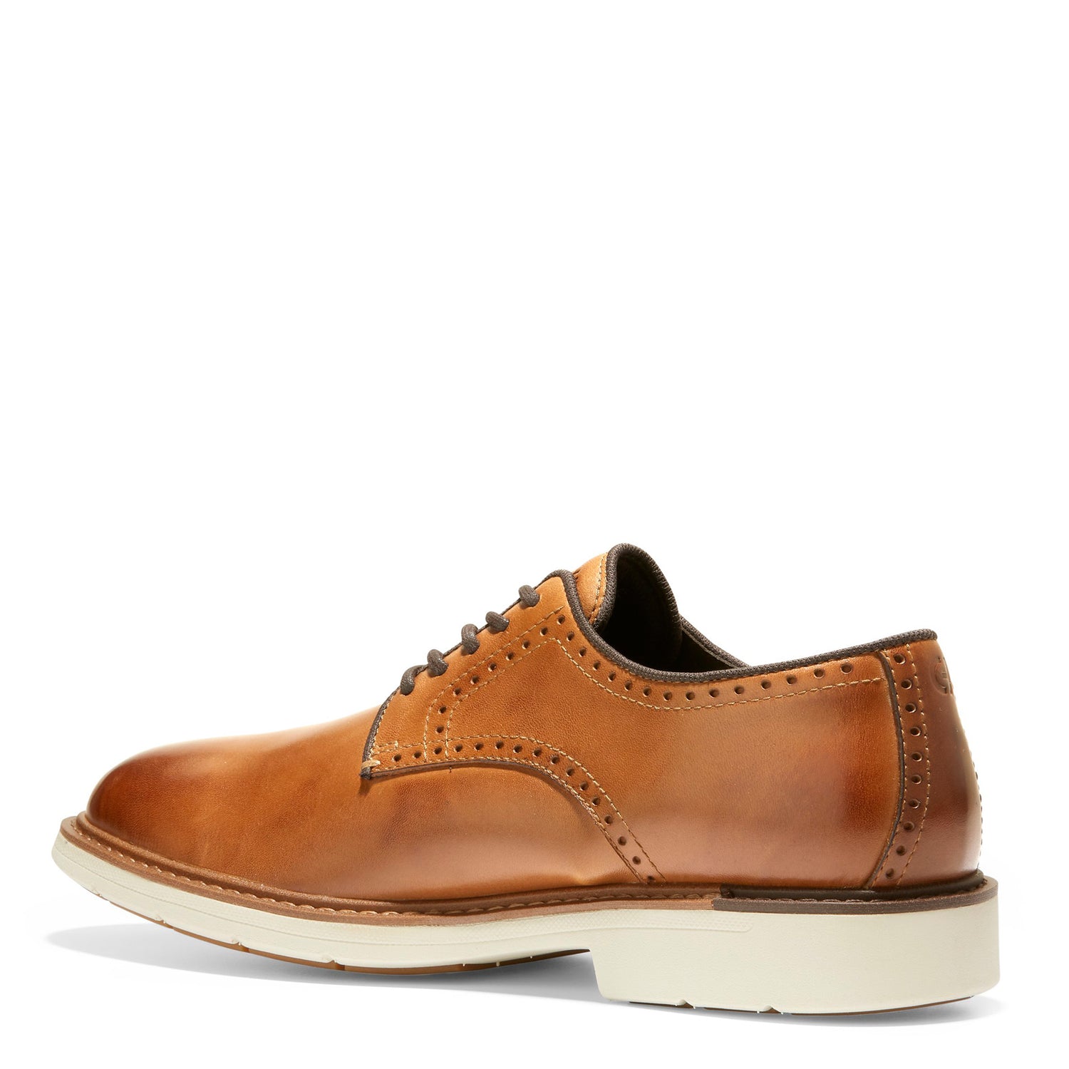 Peltz Shoes  Men's Cole Haan Go-To Plain Toe Oxford BRITISH TAN C34125