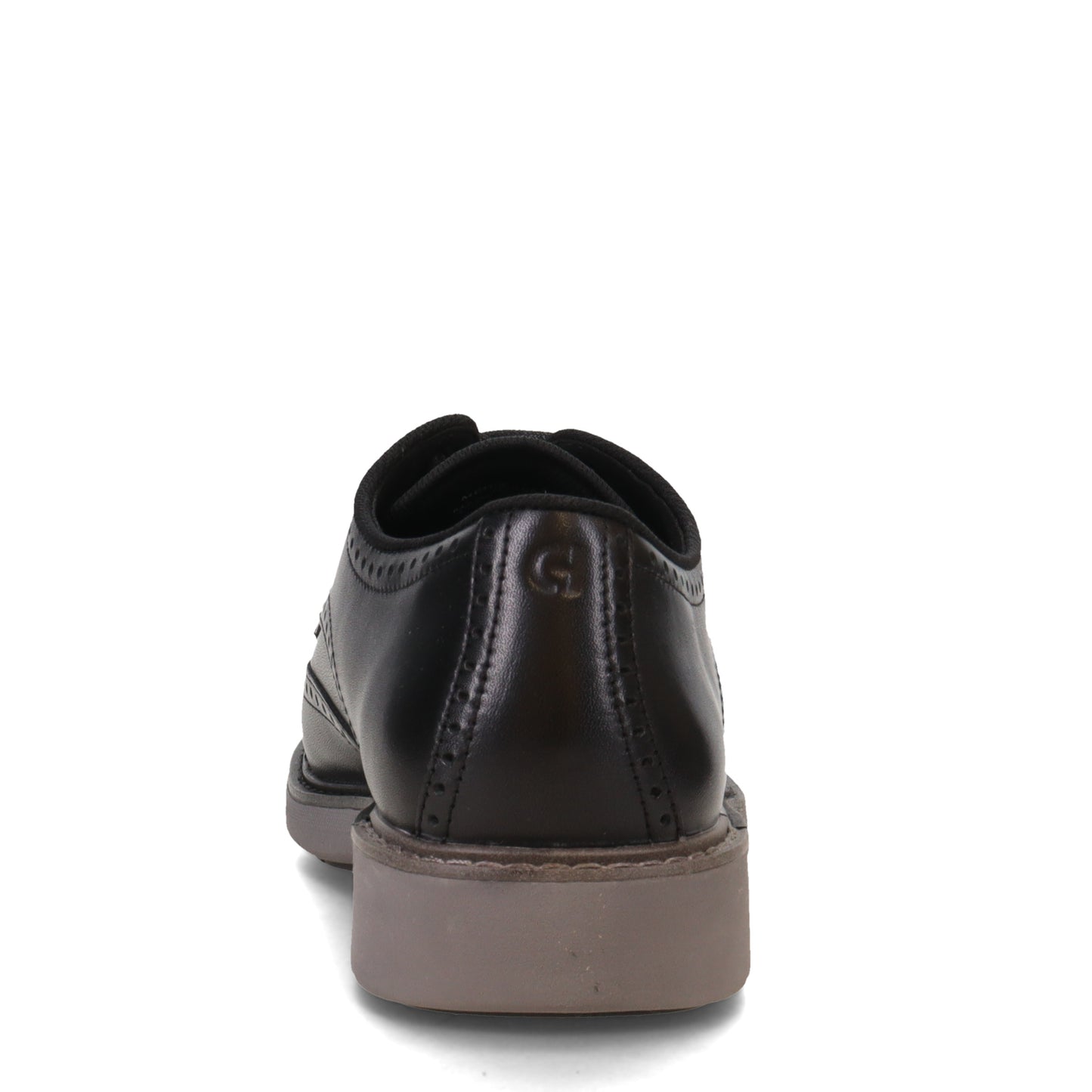 Peltz Shoes  Men's Cole Haan Go-To Wingtip Oxford BLACK / GRAY C34601
