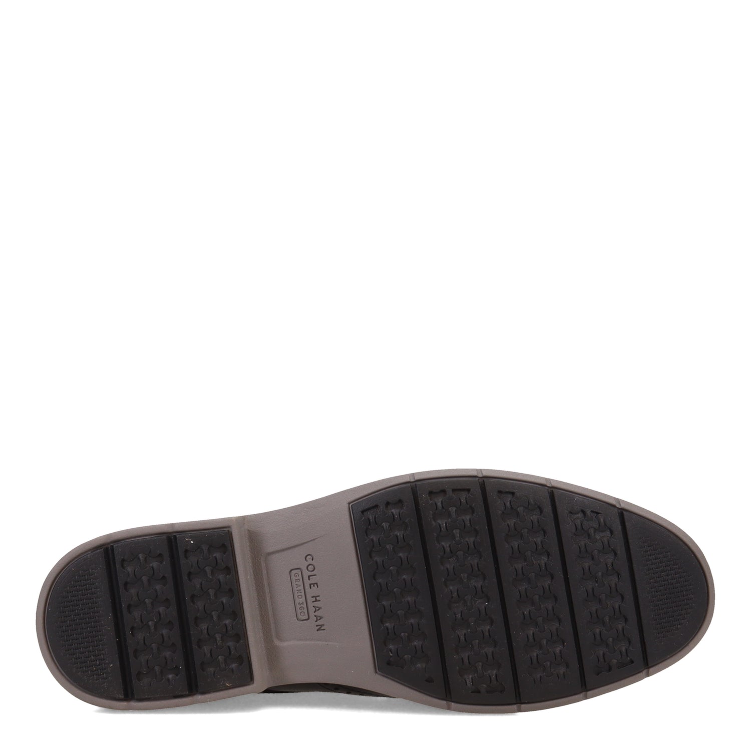 Peltz Shoes  Men's Cole Haan Go-To Wingtip Oxford BLACK / GRAY C34601