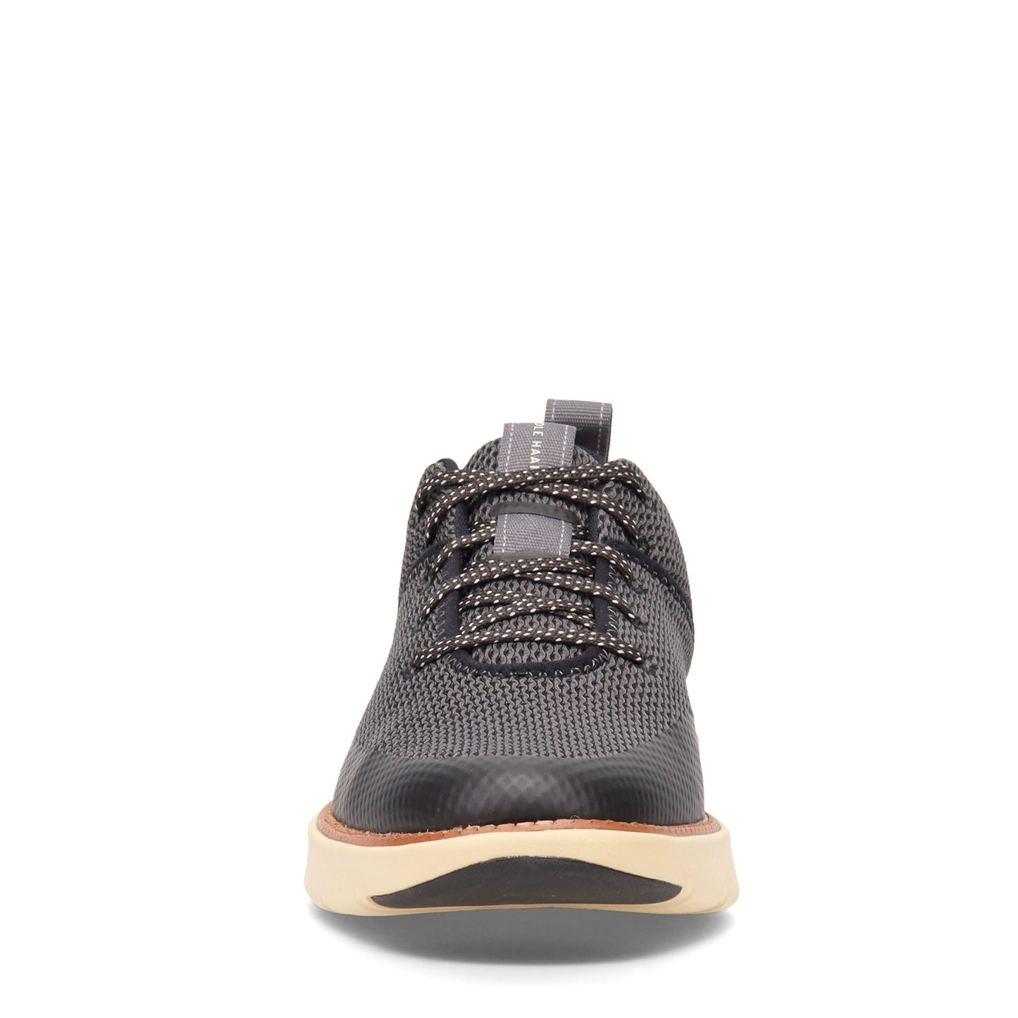 Peltz Shoes  Men's Cole Haan Grand Atlantic Sneaker BLACK GRAY C34651