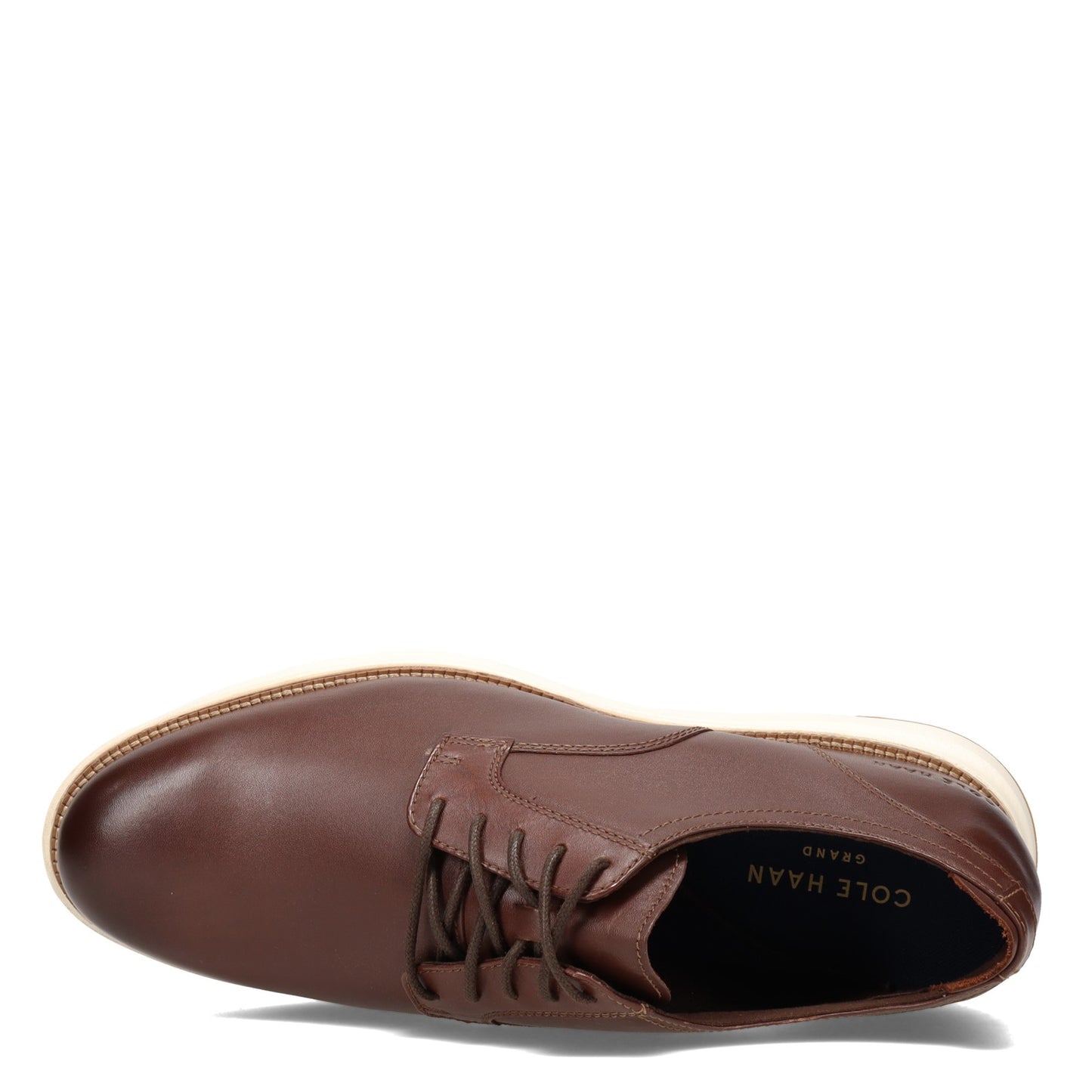 Peltz Shoes  Men's Cole Haan Grand Atlantic Oxford CHESTNUT C34853