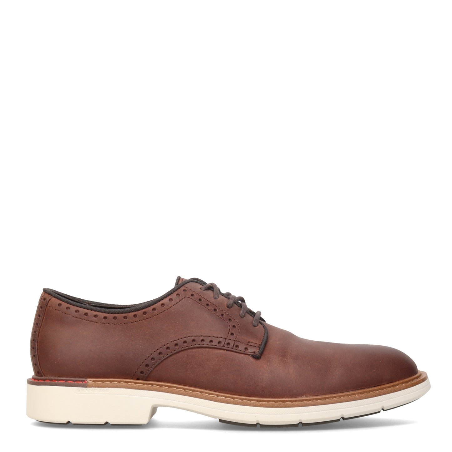 Peltz Shoes  Men's Cole Haan Go-To Plain Toe Oxford COFFEE C35083