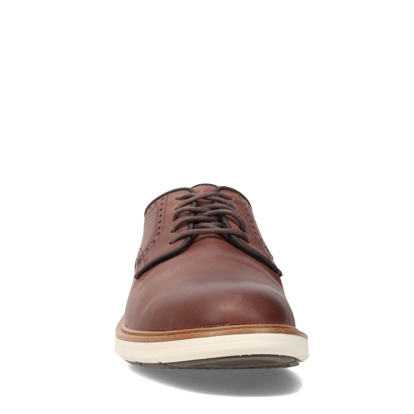 Peltz Shoes  Men's Cole Haan Go-To Plain Toe Oxford COFFEE C35083