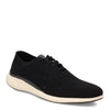 Peltz Shoes  Men's Cole Haan Grand Troy Knit Wingtip Oxford BLACK / IVORY C35726