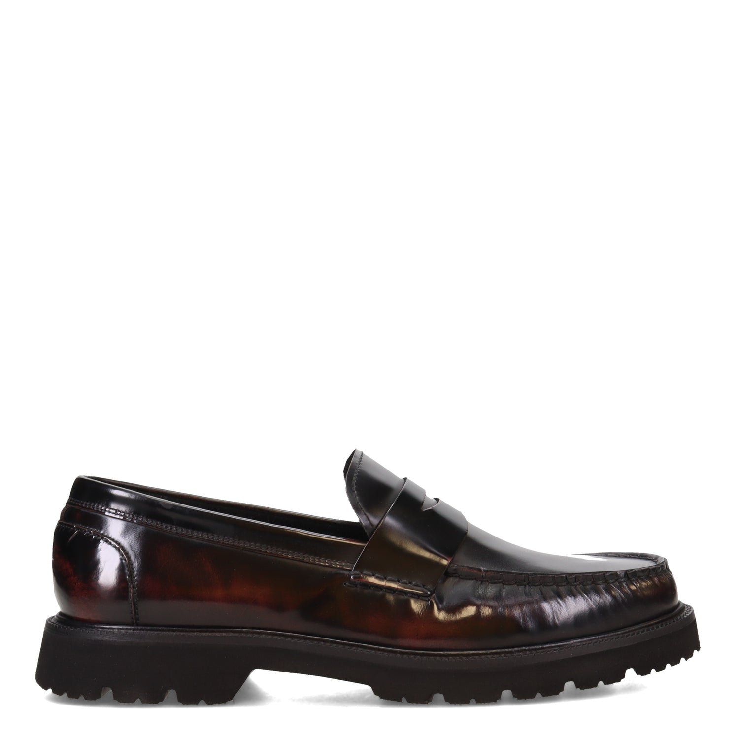 Peltz Shoes  Men's Cole Haan American Classics Penny Loafer BURGUNDY C36537