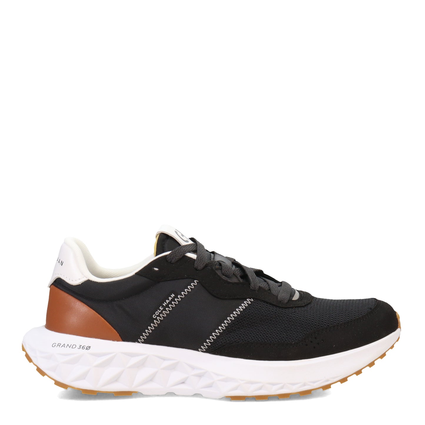 Peltz Shoes  Men's Cole Haan Zerogrand All Day Runner Sneaker Black C36581