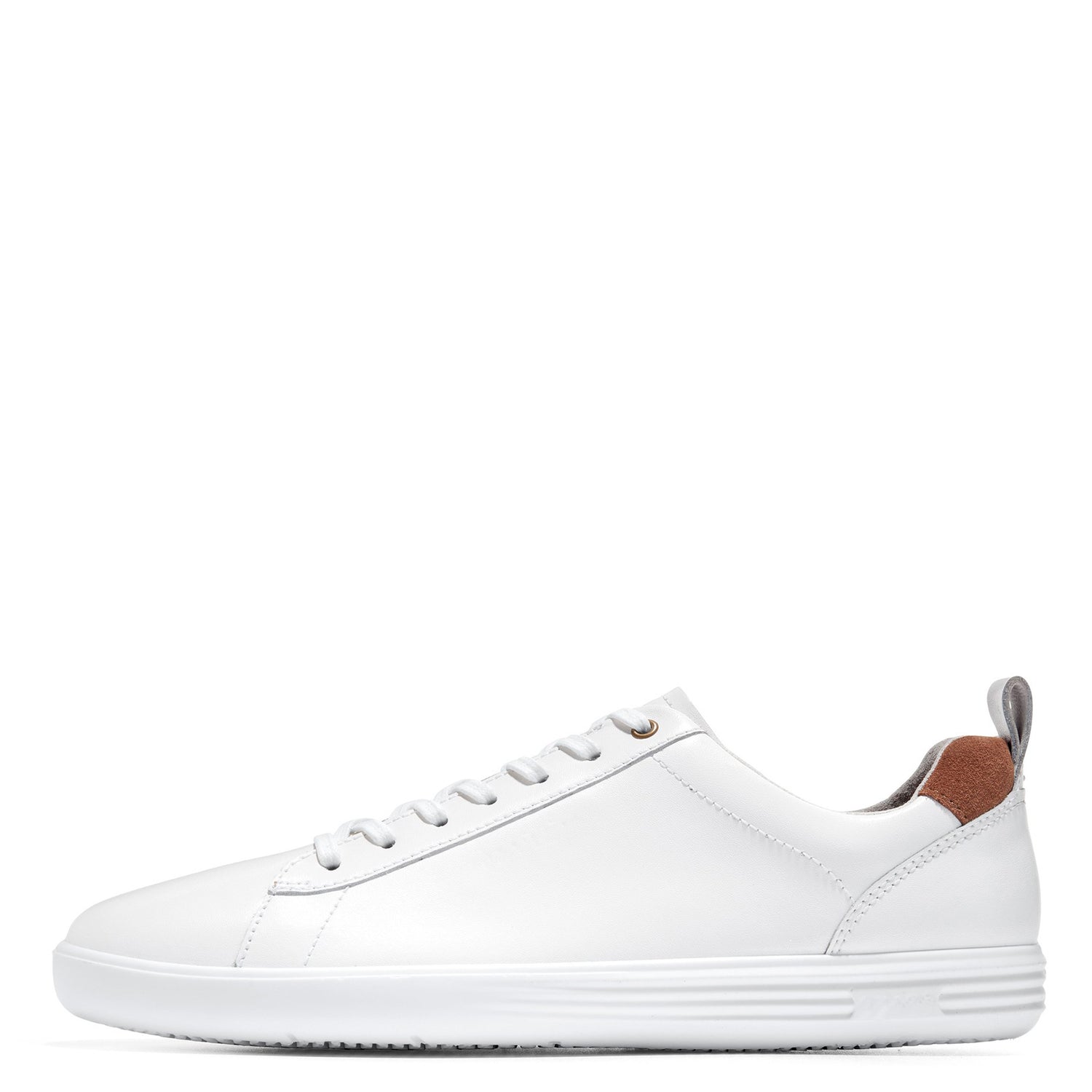 Peltz Shoes  Men's Cole Haan Grand+ Crosscourt Sneaker White C36922