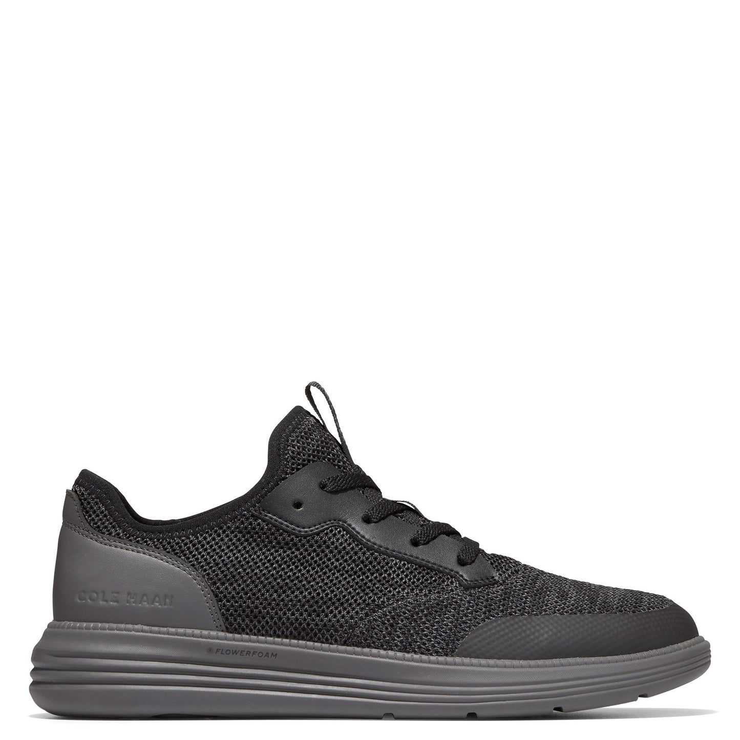 Peltz Shoes  Men's Cole Haan Grand+ Journey Sneaker Black Black C36929