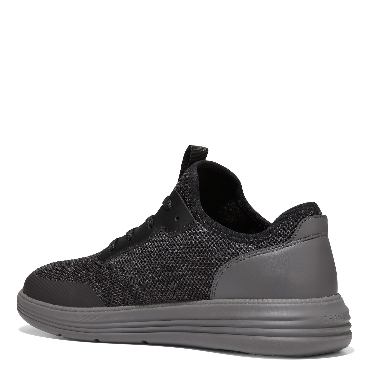 Peltz Shoes  Men's Cole Haan Grand+ Journey Sneaker Black Black C36929