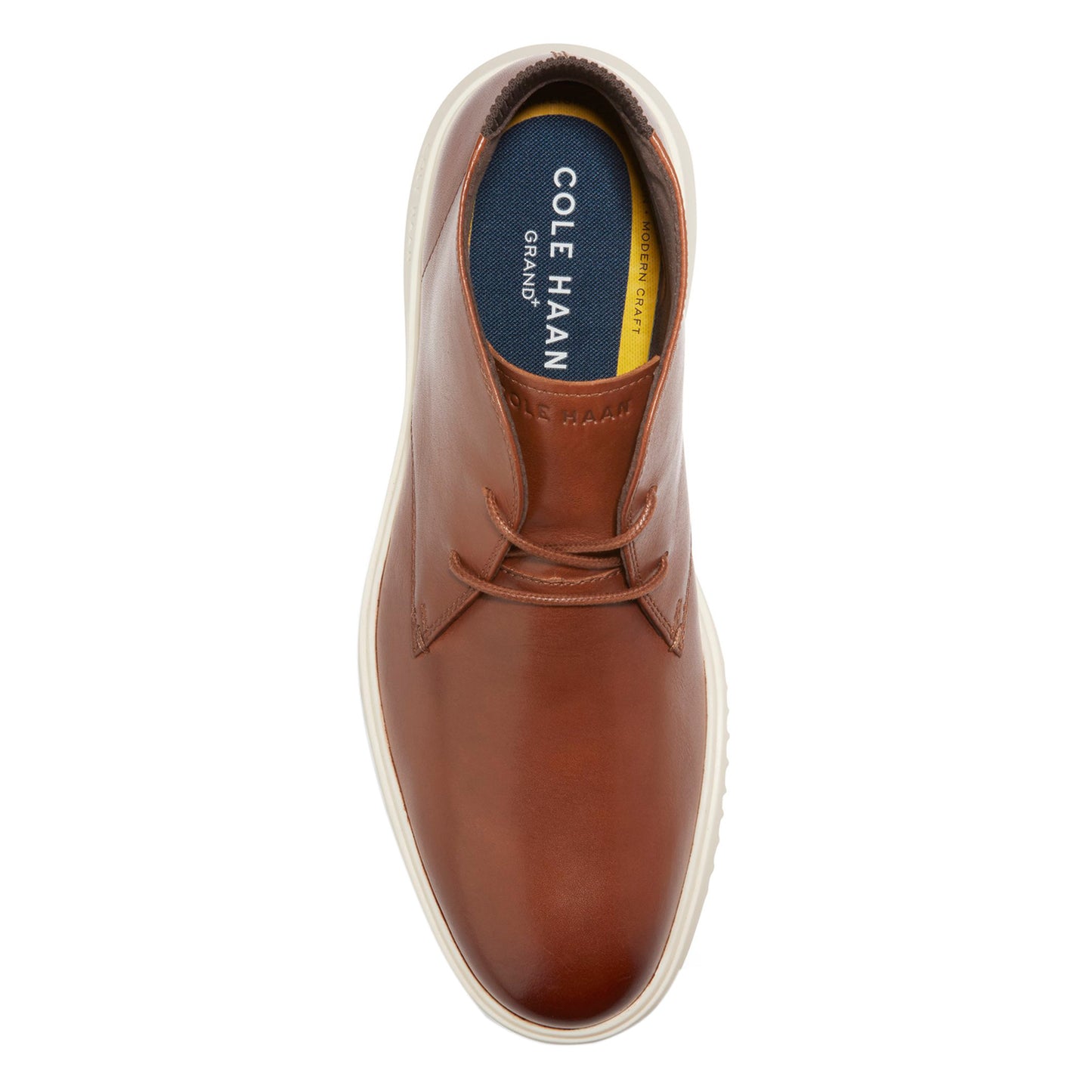 Peltz Shoes  Men's Cole Haan Grand+ Chukka Boot British Tan C37021