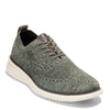 Peltz Shoes  Men's Cole Haan 2.ZER0GRAND Wingtip Oxford Deep Olive C37800
