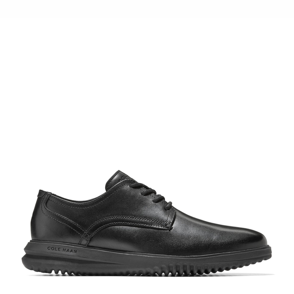 Men's Cole Haan Grand+ Plain Toe Oxford SOLID BLACK C38222