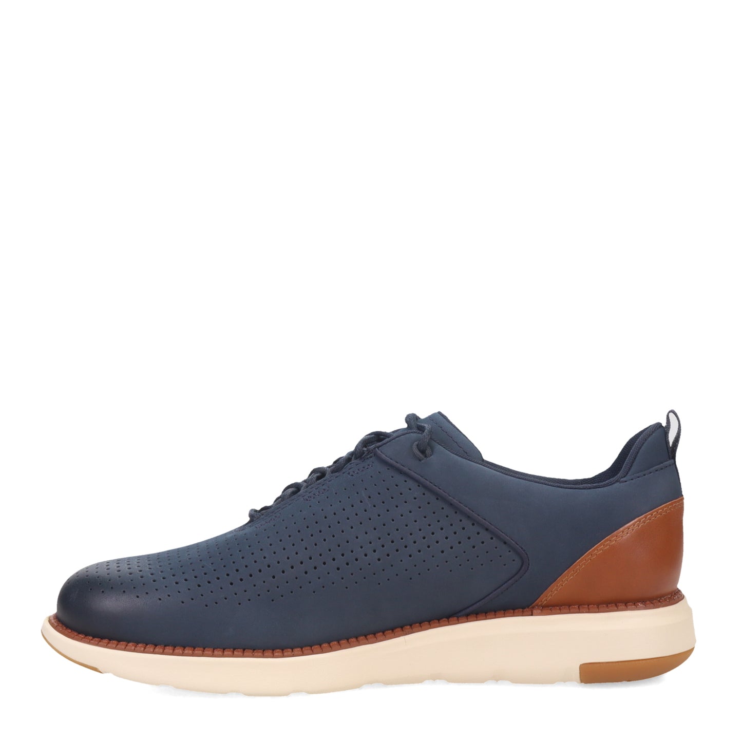 Peltz Shoes  Men's Cole Haan Grand Atlantic TXT Sneaker Navy C38306 COH