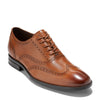 Peltz Shoes  Men's Cole Haan Sawyer Wintip Oxford British Tan C38437