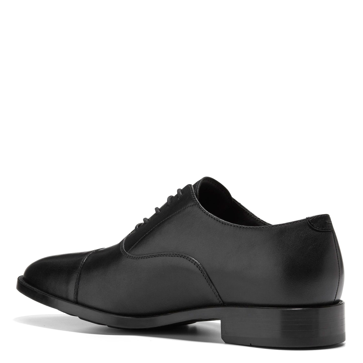 Peltz Shoes  Men's Cole Haan Hawthorne Cap Toe Oxford Black C38438