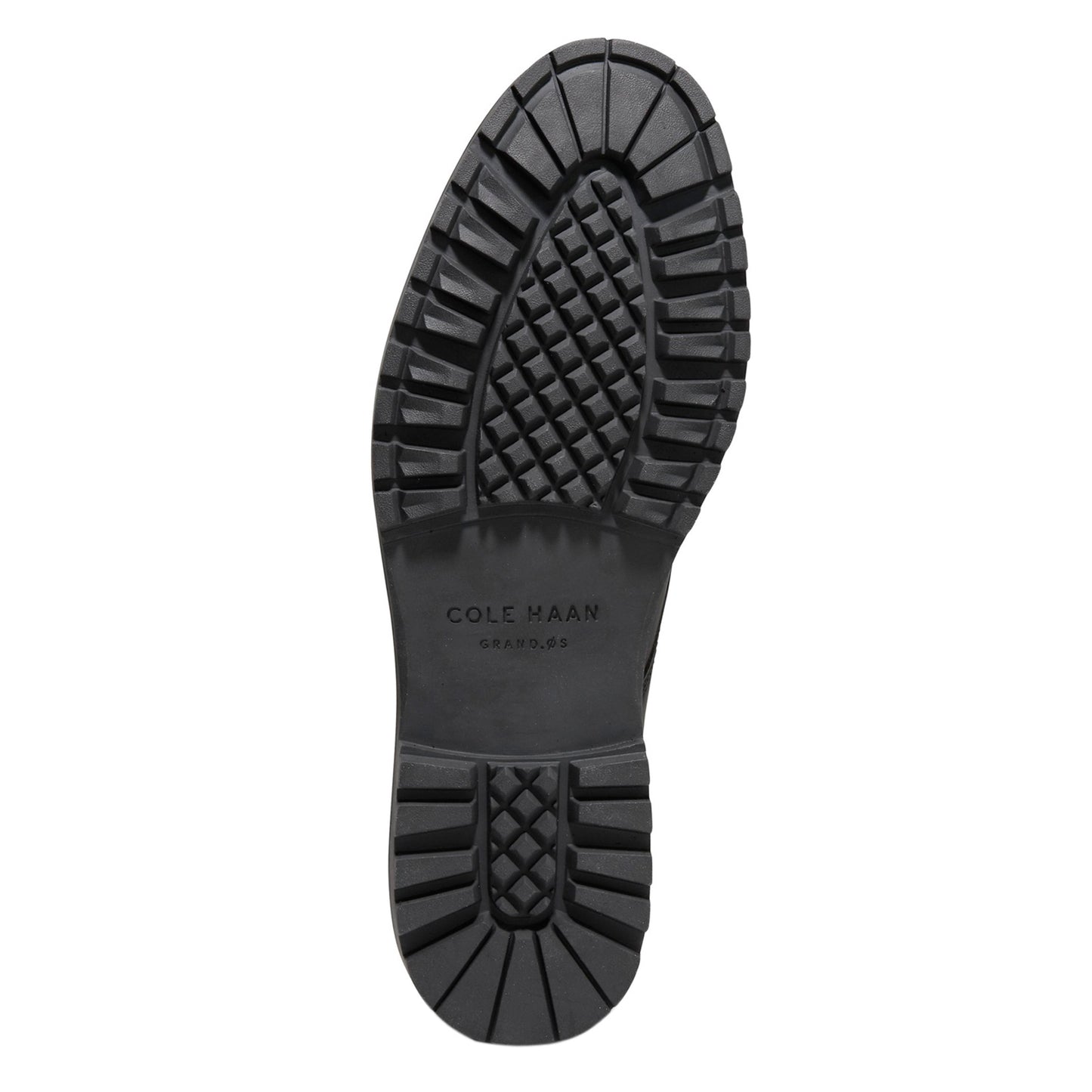 Peltz Shoes  Men's Cole Haan Midland Plain Toe Oxford Black C38472