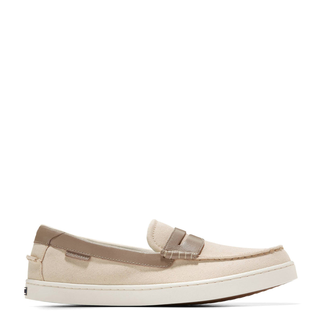 Men's Cole Haan Nantucket Penny Loafer NATURAL CANVAS/CH DARK LATTE/I C38573