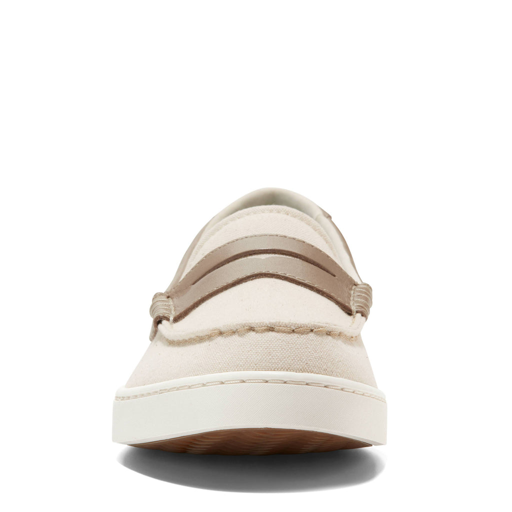 Men's Cole Haan Nantucket Penny Loafer NATURAL CANVAS/CH DARK LATTE/I C38573