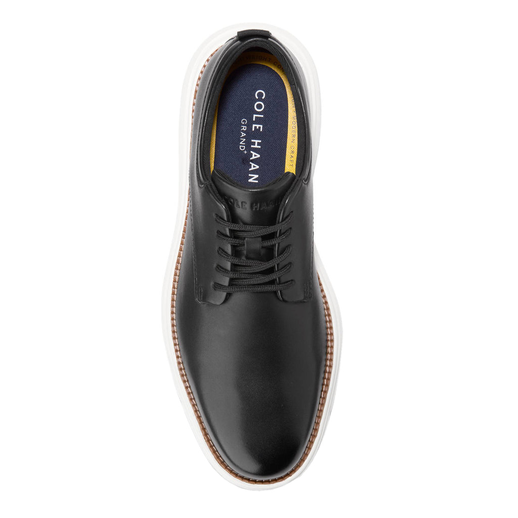 Men's Cole Haan Grand+ Ultra Oxford BLACK/OPTIC WHITE C39953
