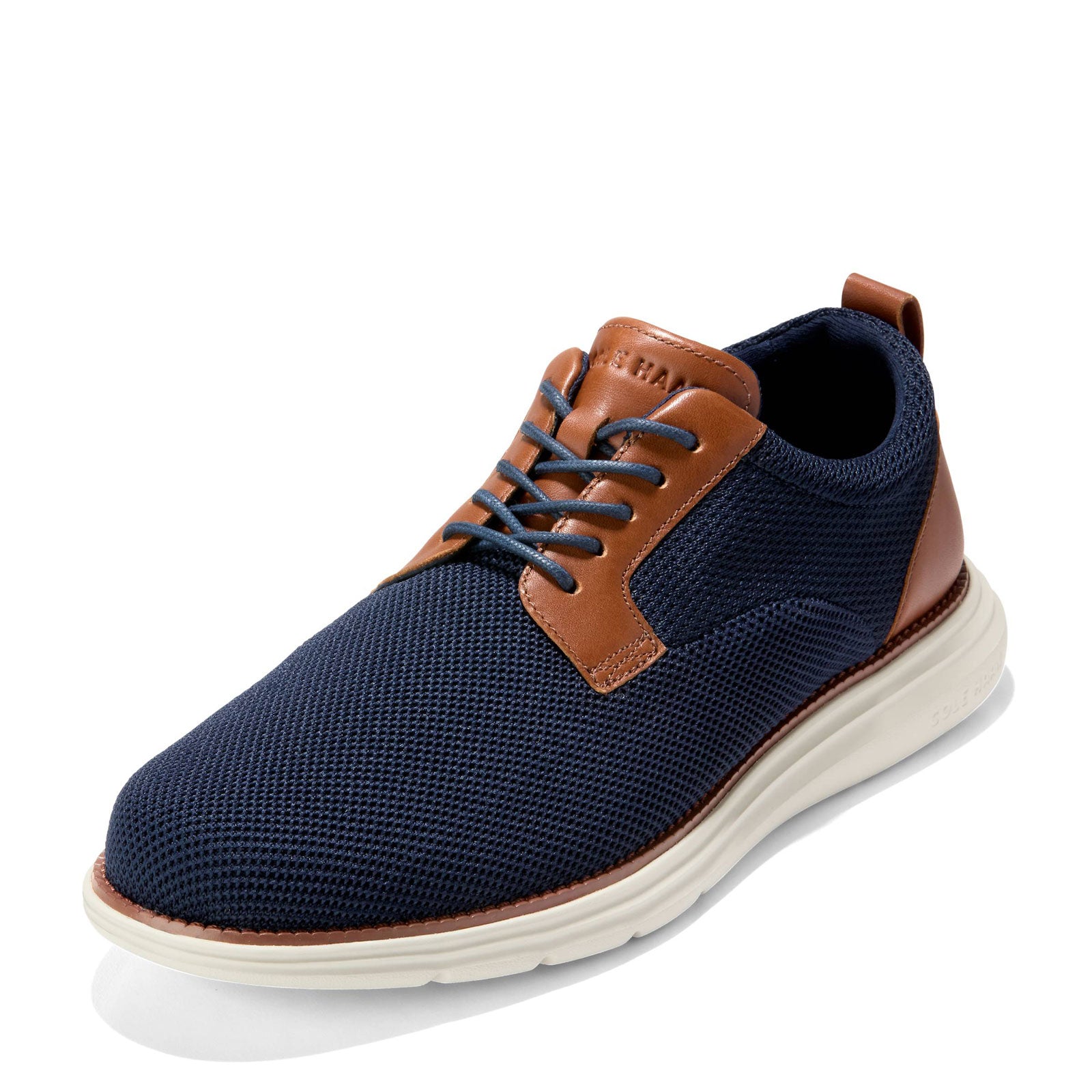 cole haan dress casual shoes Cole Haan Grand+ Stitchlite Wing Tip Oxford Men's Shoes Marine : 9 W