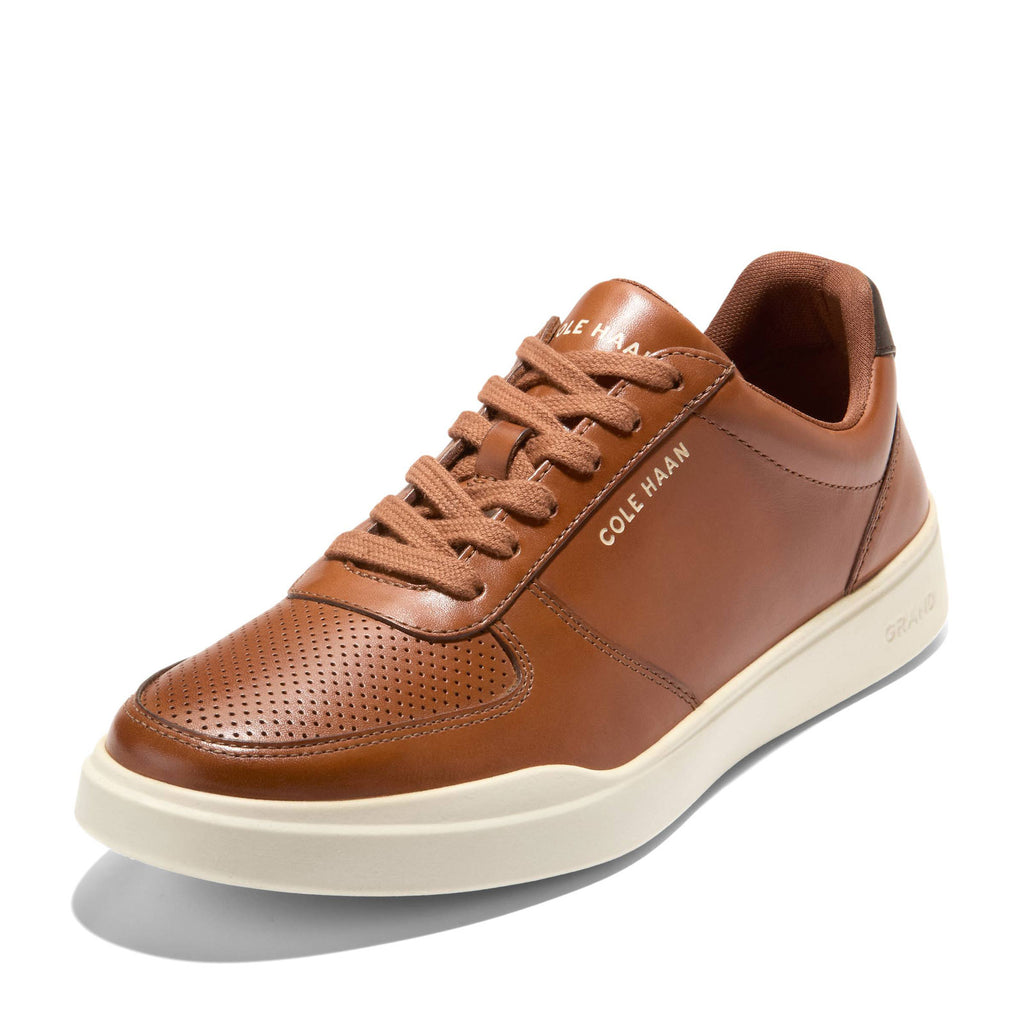 Men's Cole Haan Grand+ Pure Shot Court Sneaker BRITISH TAN C41897