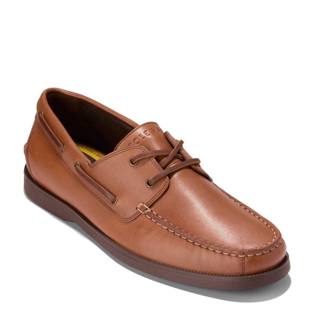 Men's Cole Haan Grand+ Bowside Boat Shoe COGNAC C42132
