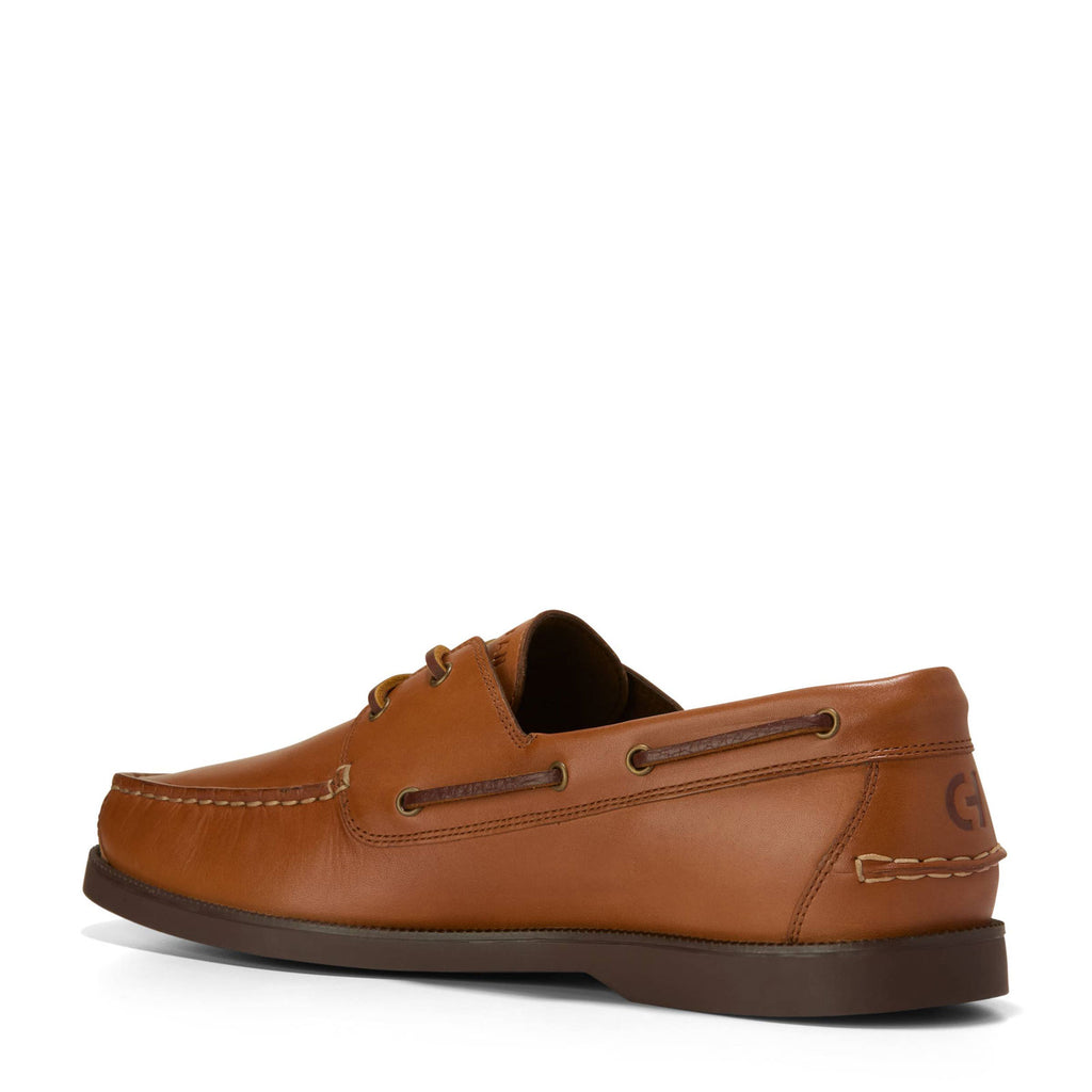Men's Cole Haan Grand+ Bowside Boat Shoe COGNAC C42132