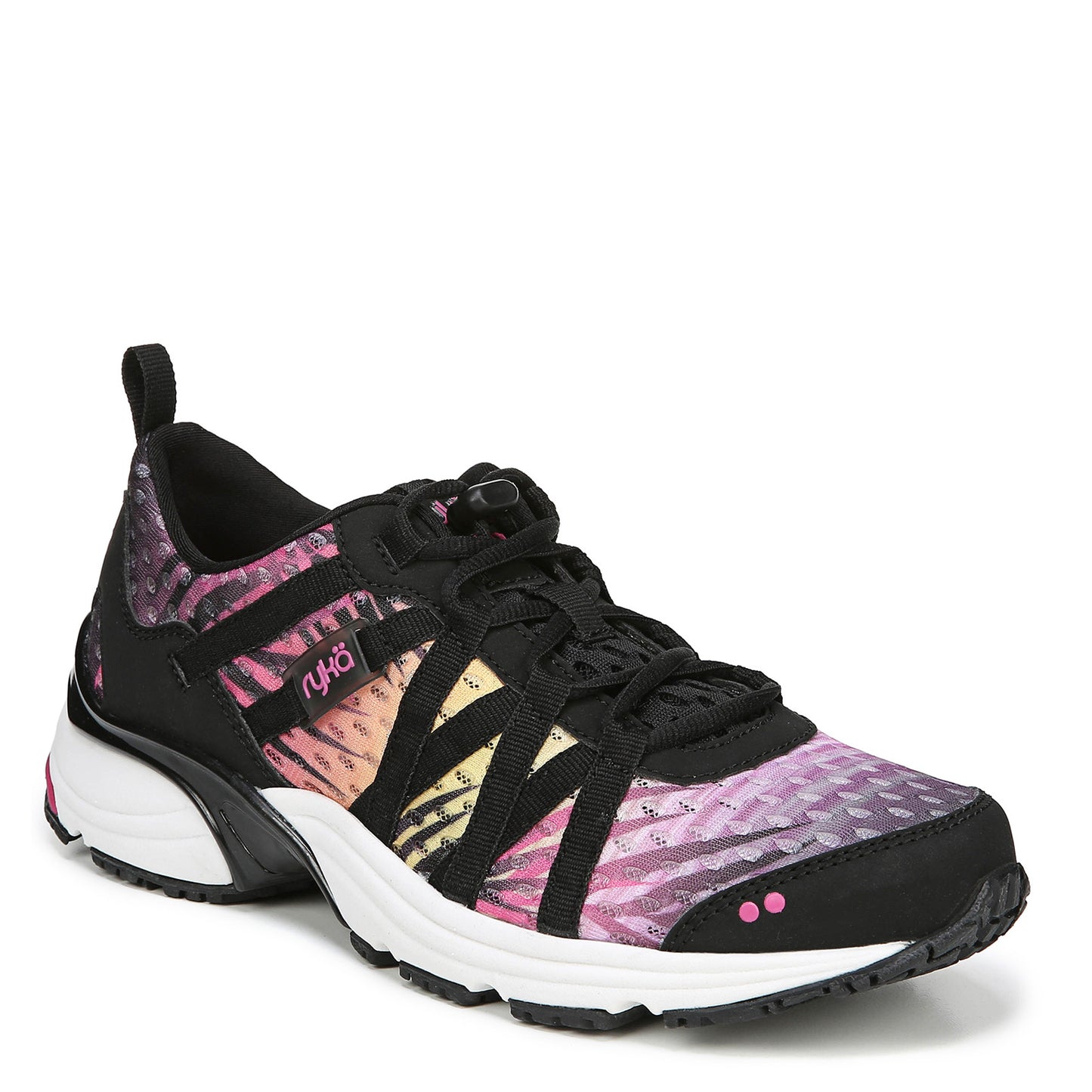Peltz Shoes  Women's Ryka Hydro Sport Training Shoe BLACK PASTEL MULTI C8054M5004