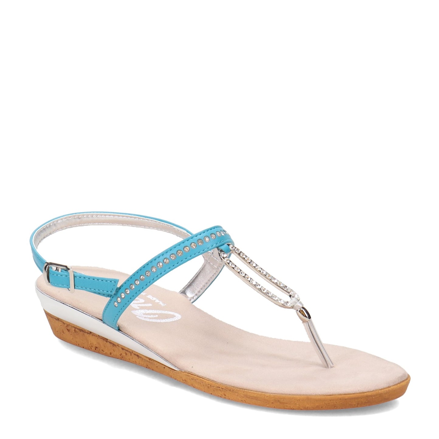 Peltz Shoes  Women's Onex Cabo Sandal TURQUOISE CABO-TURQUOISE