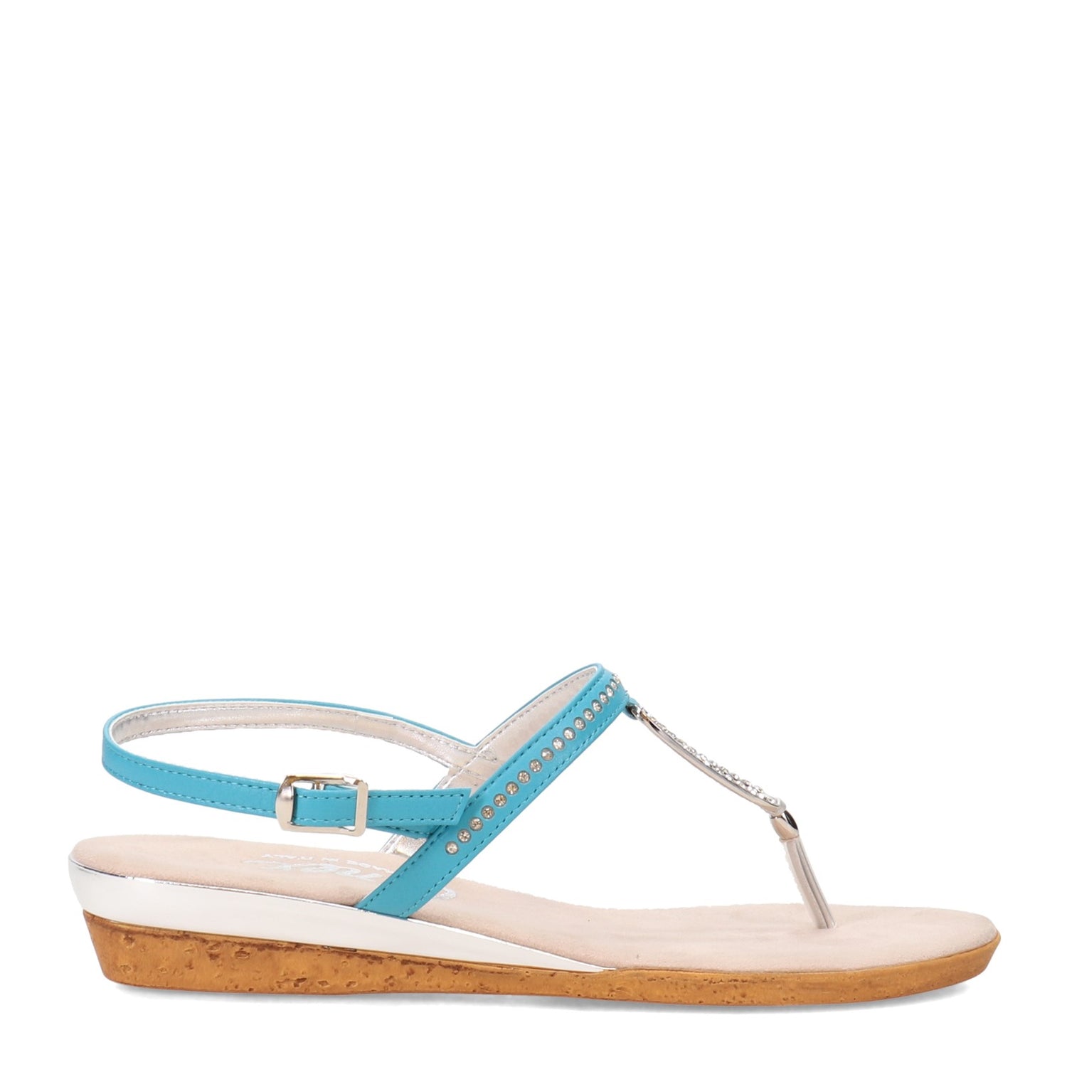 Peltz Shoes  Women's Onex Cabo Sandal TURQUOISE CABO-TURQUOISE