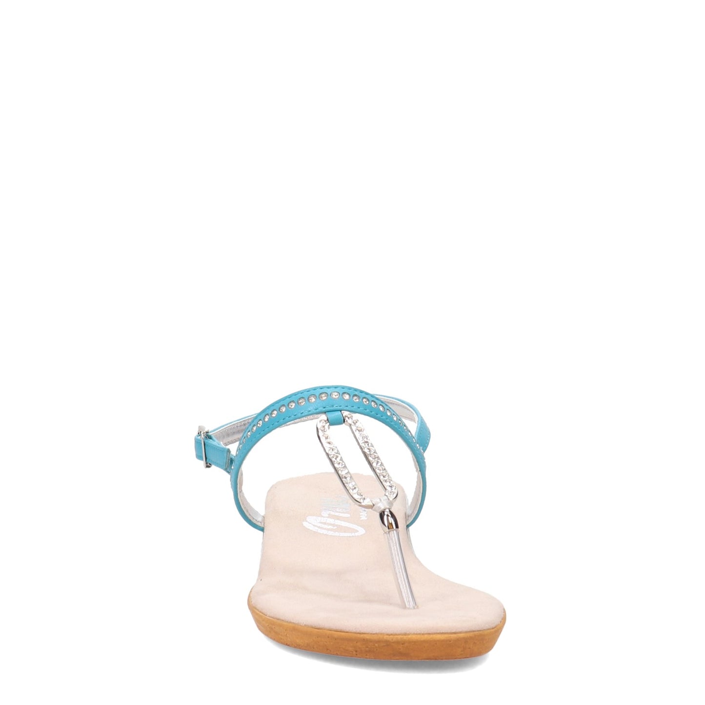 Peltz Shoes  Women's Onex Cabo Sandal TURQUOISE CABO-TURQUOISE