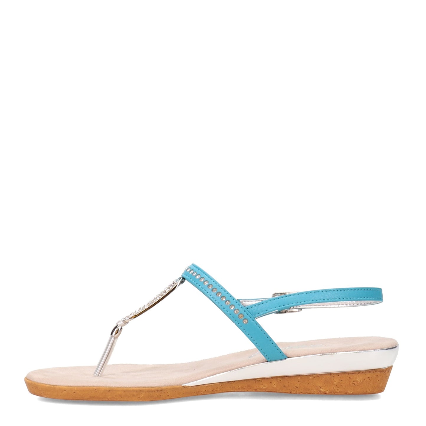 Peltz Shoes  Women's Onex Cabo Sandal TURQUOISE CABO-TURQUOISE