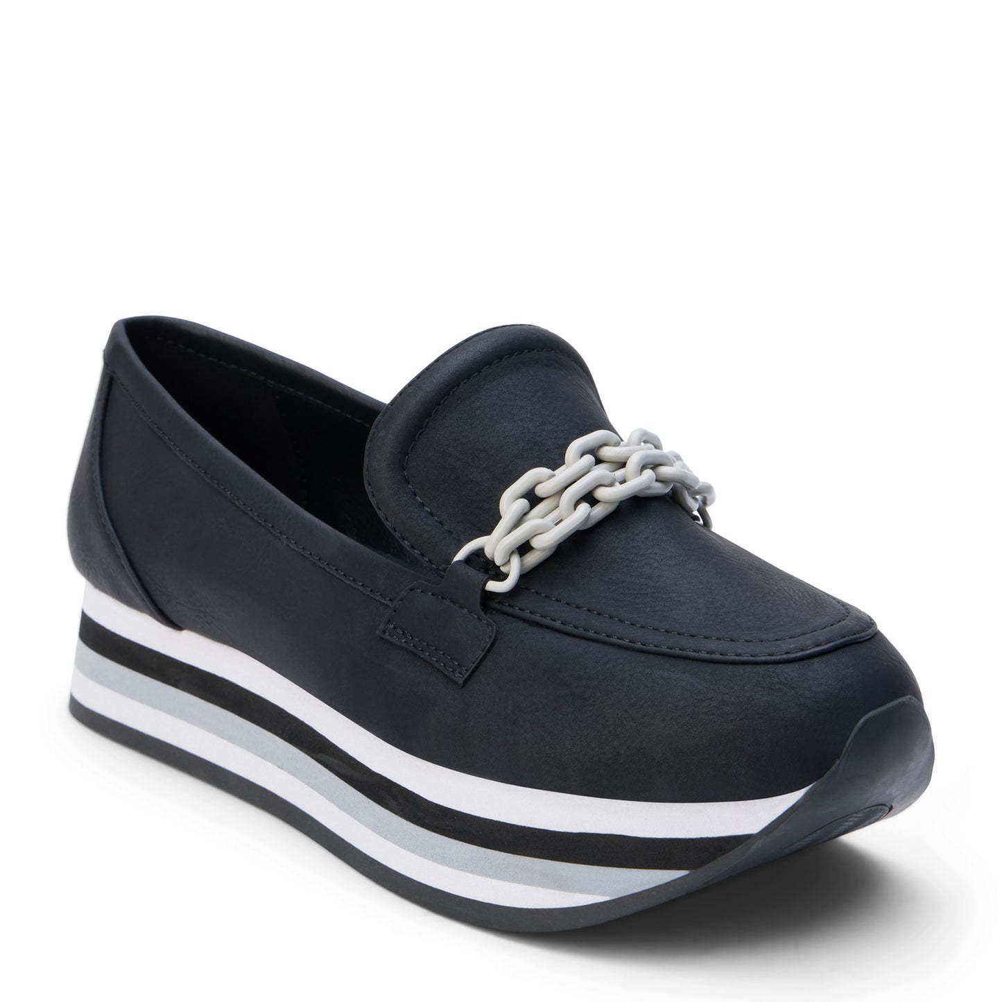 Peltz Shoes  Women's Coconuts by Matisse Carleen Loafer BLACK CARLEEN BLACK